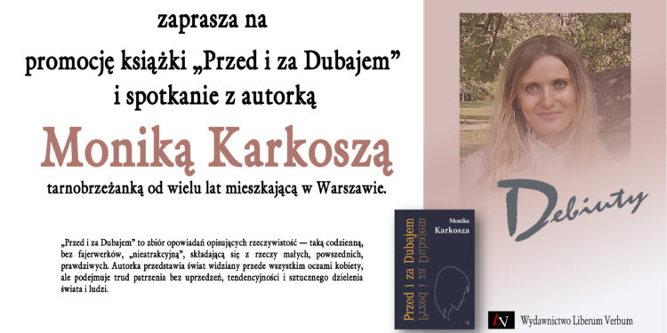 Tarnobrzeg. Promocja książki „Przed i za Dubajem”.