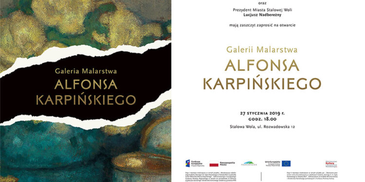 Stalowa Wola: W niedzielę otwarcie Galerii Alfonsa Karpińskiego