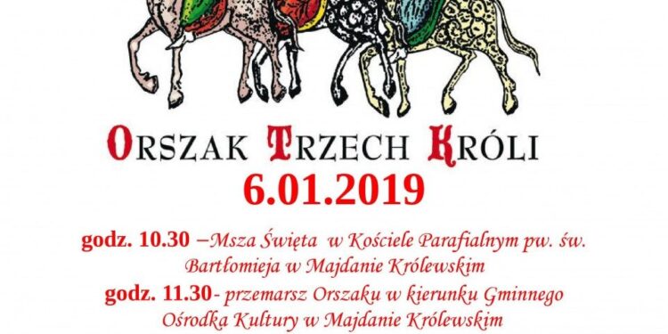 Majdan Królewski: Orszak Trzech Króli.
