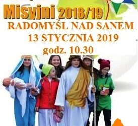 Radomyśl nad Sanem: Spotkanie kolędników misyjnych.