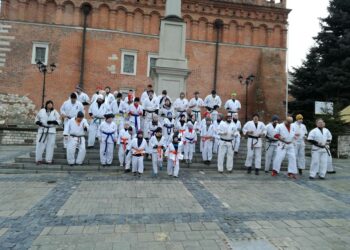 Sandomierz: Noworoczny trening karate