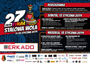 Stalowa Wola: Finał WOŚP z CzadORKIESTRĄ, biegiem, maratonem zumby i światełkiem do nieba