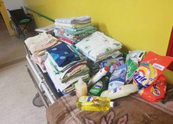 Tarnobrzeg. Dary dla Zakładu Pielęgnacyjno-Opiekuńczego.