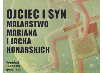 Tarnobrzeg. Ojciec i syn, malarstwo Mariana i Jacka Konarskich.