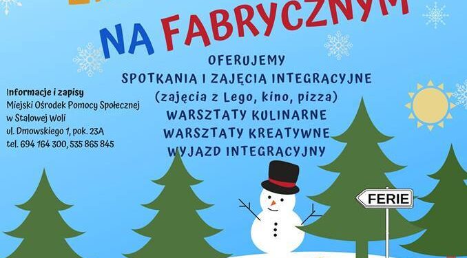 Stalowa Wola: Zimowe przygody na Fabrycznym