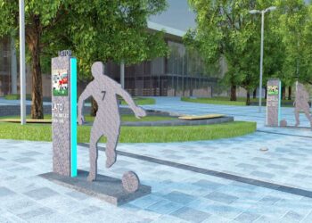 Mielec: Czekając na aleję gwiazd sportu.