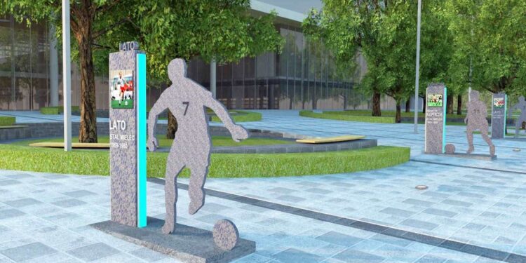 Mielec: Czekając na aleję gwiazd sportu.