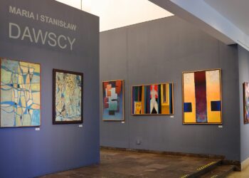 Sandomierz: Malarstwo Dawskich w zamku królewskim.