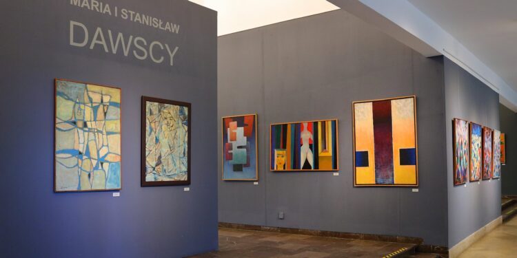 Sandomierz: Malarstwo Dawskich w zamku królewskim.