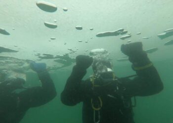 Tarnobrzeg, Sandomierz: Ćwiczenia doskonalące z zakresu nurkowania podlodowego.