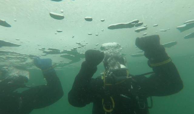 Tarnobrzeg, Sandomierz: Ćwiczenia doskonalące z zakresu nurkowania podlodowego.