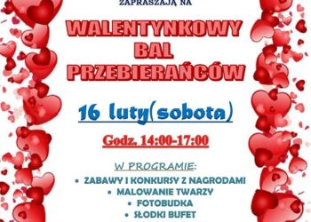 Majdan Królewski: Walentynkowy bal przebierańców.