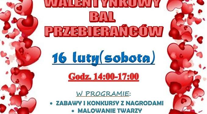 Majdan Królewski: Walentynkowy bal przebierańców.