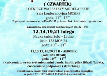 Tarnobrzeg. Ferie w MOSiR.