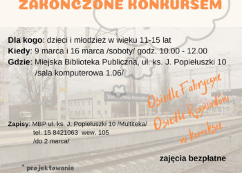 Stalowa Wola: Zrób komiks z osiedlem Rozwadów lub Fabrycznym.