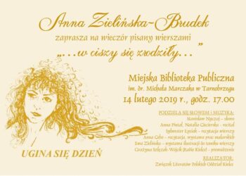 Tarnobrzeg: Walentynkowy wieczór poezji Anny Zielińskiej-Brudek