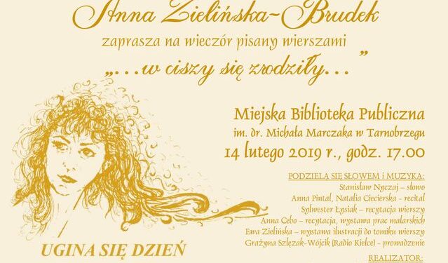 Tarnobrzeg: Walentynkowy wieczór poezji Anny Zielińskiej-Brudek