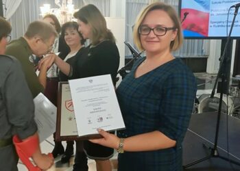 Rudnik nad Sanem: Ośrodek Szkolno-Wychowawczy z tytułem Szkoła Niepodległa.