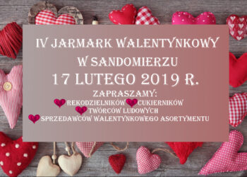 Sandomierz: IV Jarmark Walentynkowy.