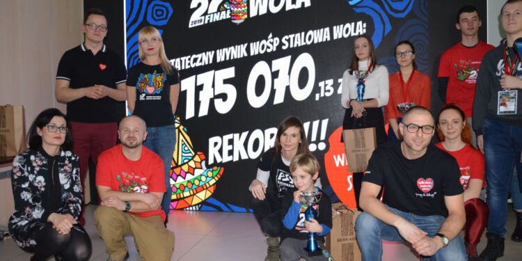 Stalowa Wola: Rekordowy stalowowolski 27 finał WOŚP.