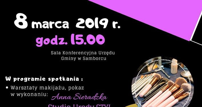Samborzec: Pokaz makijażu na Dzień Kobiet.