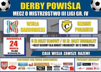 Sandomierz: W niedzielę derby Powiśla.