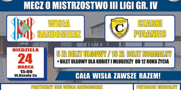 Sandomierz: W niedzielę derby Powiśla.