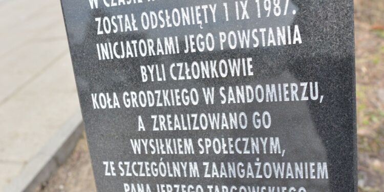 Sandomierz: 77 rocznica masowych aresztowań inteligencji sandomierskiej przez niemieckiego okupanta.