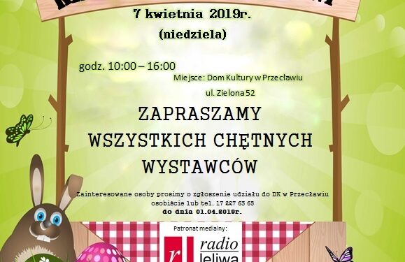 Przecław: Po raz pierwszy Kiermasz Wielkanocny.
