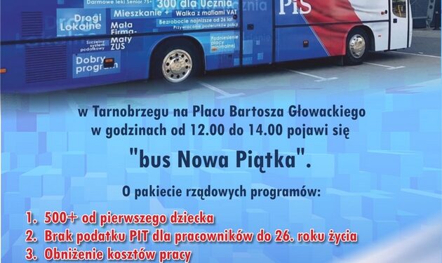 Tarnobrzeg. Bus Nowa Piątka.