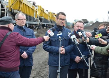 Mielec: Prace na linii Padew – Mielec – Dębica.