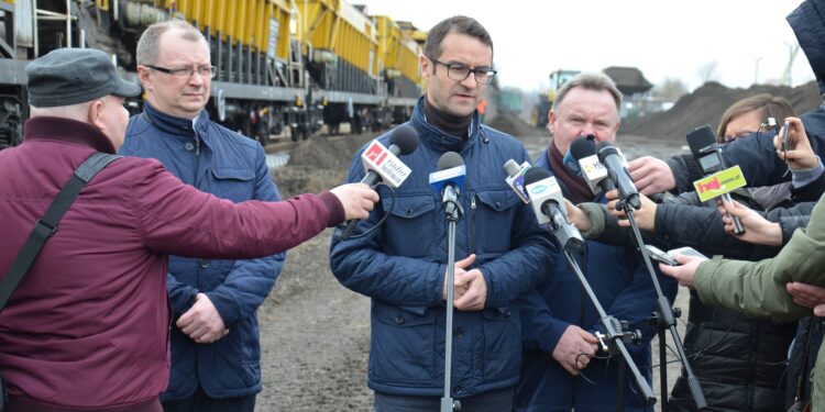 Mielec: Prace na linii Padew – Mielec – Dębica.