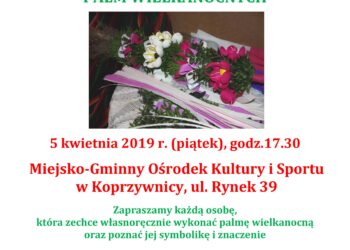 Koprzywnica: Warsztaty wykonywania palm wielkanocnych.