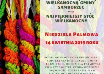 Samborzec: Konkurs palm i stołów wielkanocnych.