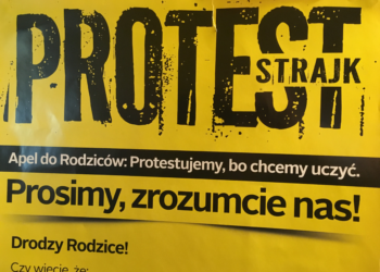 Sandomierz: Nauczyciele strajkują