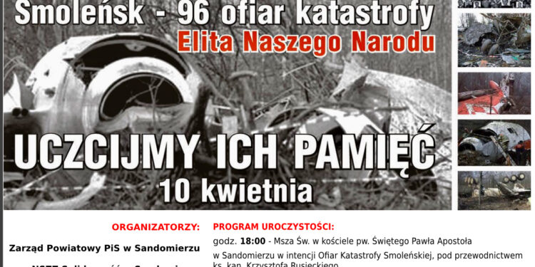 Sandomierz: Pamięć o Smoleńsku.