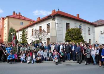 Nisko: Odsłonięto tablicę poświeconą Obrońcy Lwowa Janowi Olechowskiemu