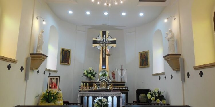 Mielec:   Kościółek św. Marka zaczyna pękać.