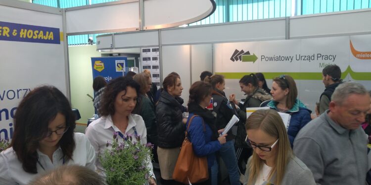 Mielec: Trwają Targi Pracy Powiatu Mieleckiego.