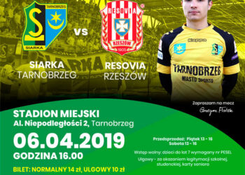 2 Liga Piłkarska: Siarka Tarnobrzeg – Resovia Rzeszów