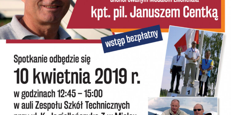 Mielec: Janusz Centka i jego szybowce.