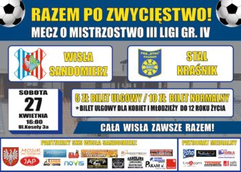 Sandomierz: Mecz „Wisła” Sandomierz – „Stal” Kraśnik.