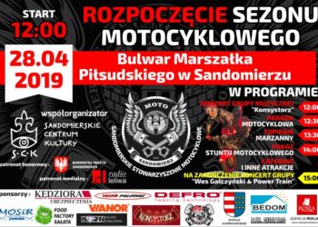 Sandomierz: Inauguracja sezonu motocyklowego coraz bliżej.