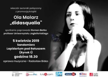 Sandomierz: Wieczór autorski Oli Malarz.