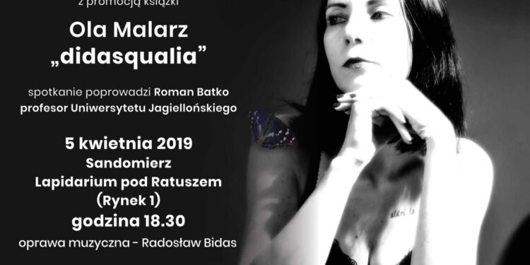 Sandomierz: Wieczór autorski Oli Malarz.