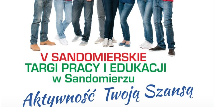 Sandomierz: V Sandomierskie Targi Pracy.