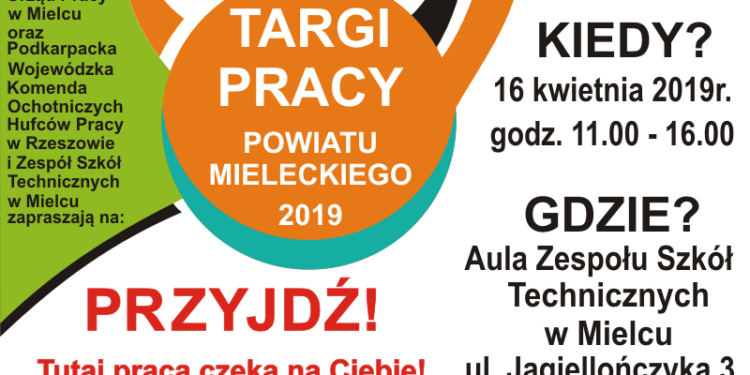 Już we wtorek Targi Pracy Powiatu Mieleckiego!