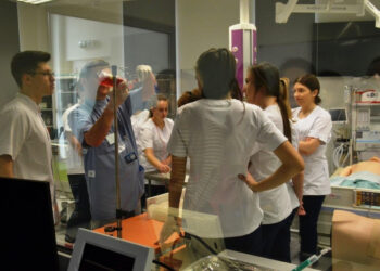 Nisko: Licealiści w Centrum Symulacji Medycznej