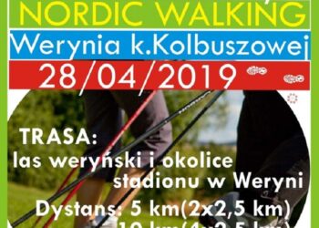 Werynia: Wiosenny Nordic Walking.