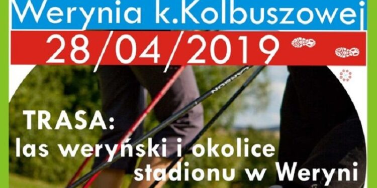 Werynia: Wiosenny Nordic Walking.